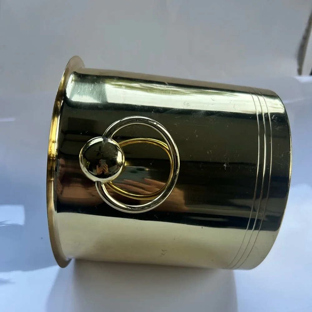 Williams Sonoma Brass wine cooler